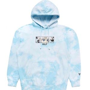 Hypland HXH Killua Eyes Tie Dye Hoodie